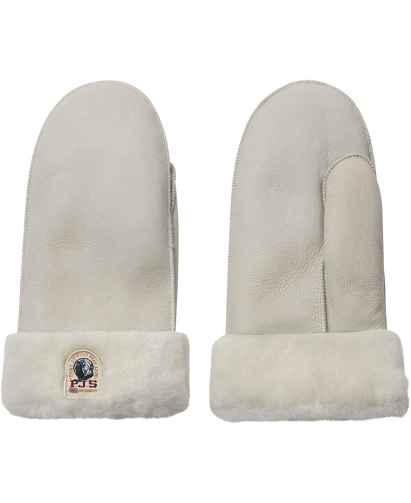 SHEARLING MITTENS