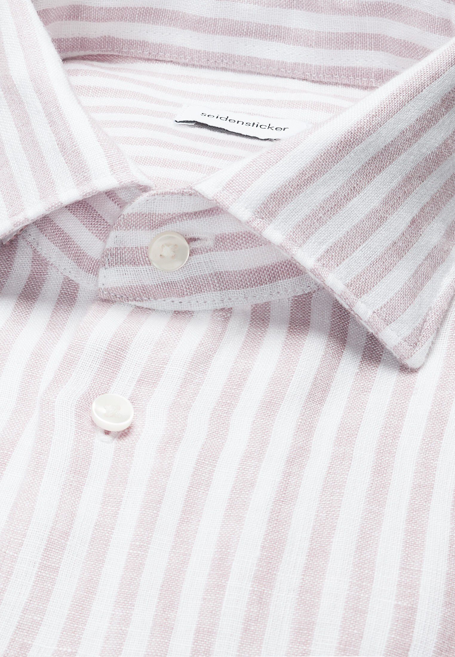 Linen shirt Slim 1/1 Kent-Collar Stripes