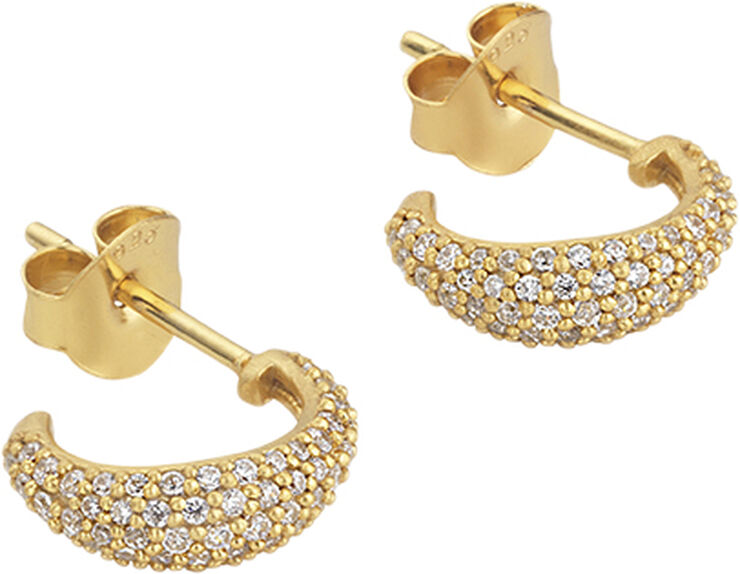 Ocean Flow Hoop Sparkle Small