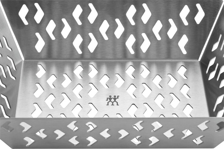 BBQ+ Grillkurv S Sølv Rektangulær