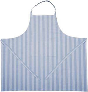 Apron 105x100 cm BIRK- Stripe light blue