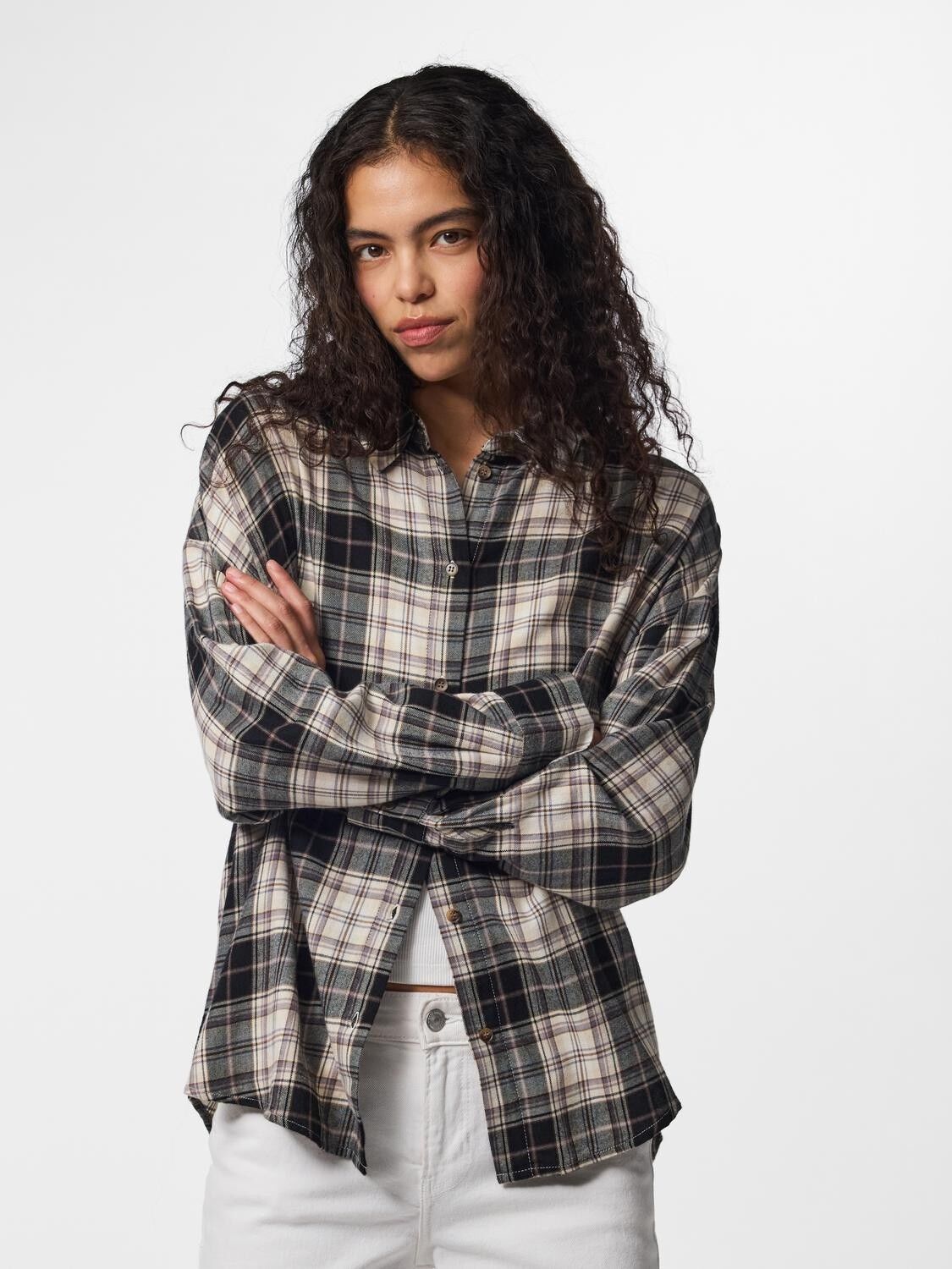 Pcjane Ls Oz Shirt Wvn D2D
