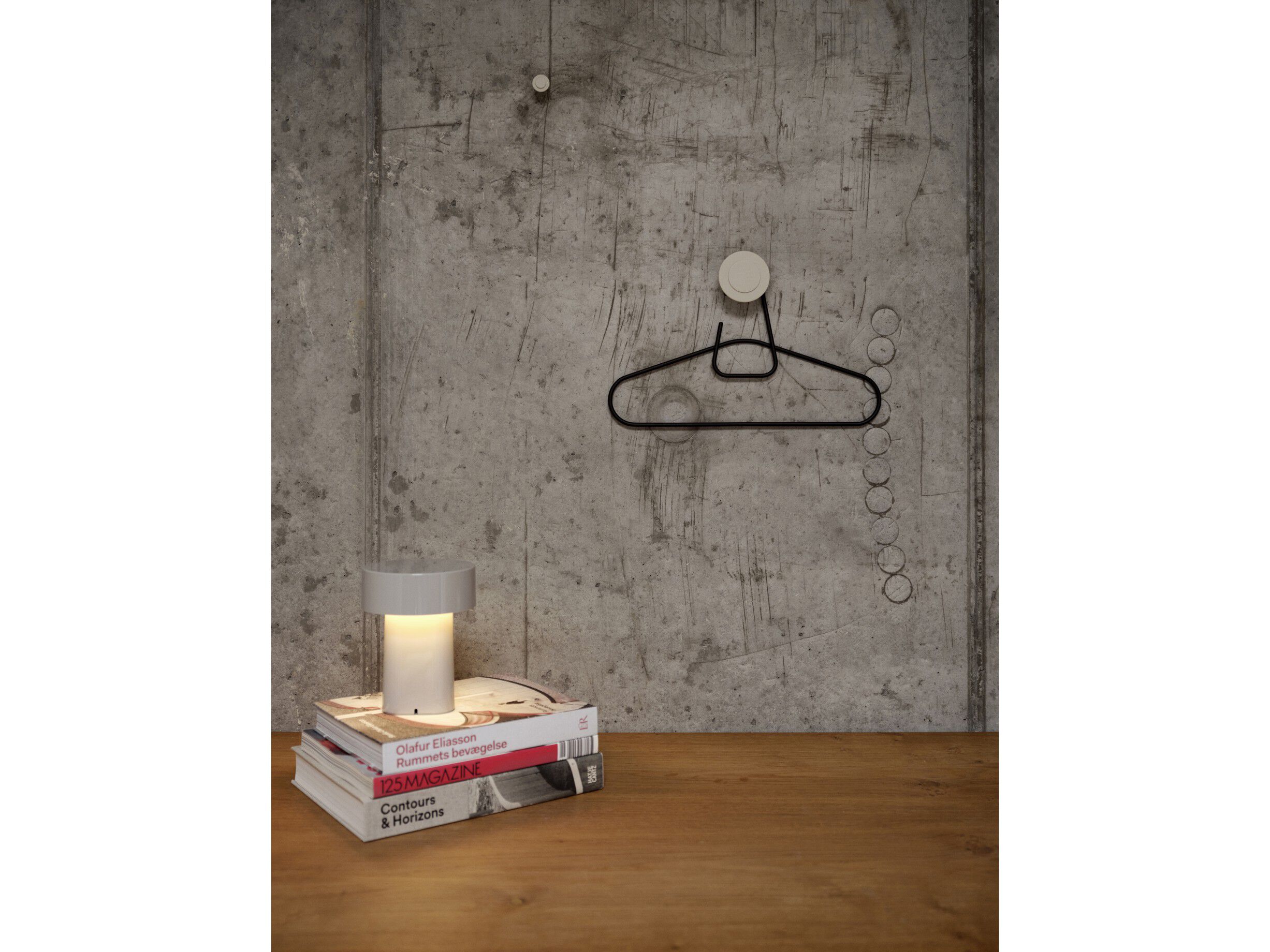 Lampe Oblong Warm Grey