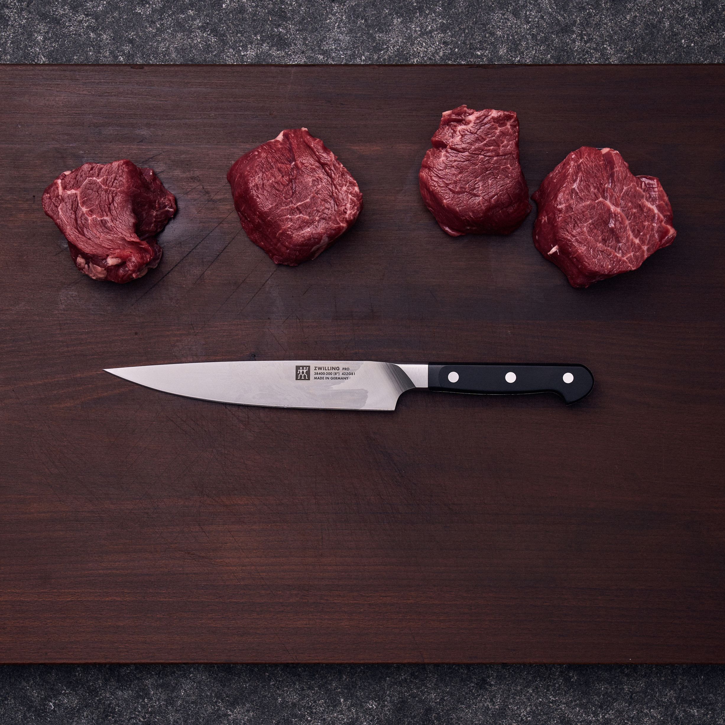 Pro k&oslash;dkniv 20 cm