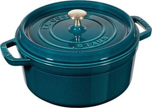 La Cocotte Cocotte 28 cm / 6,75 l, Rund, La-Mer-Turkis-Bl&aring;gr