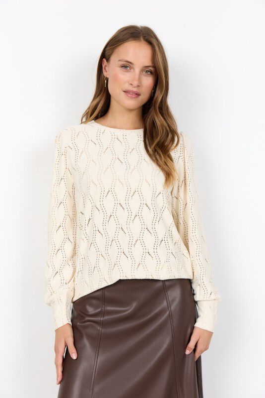 SC-ATHARI 1 Bluse Creme