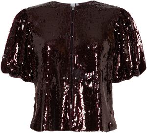 YASROYALINA 2/4 SEQUIN TOP - SHOW