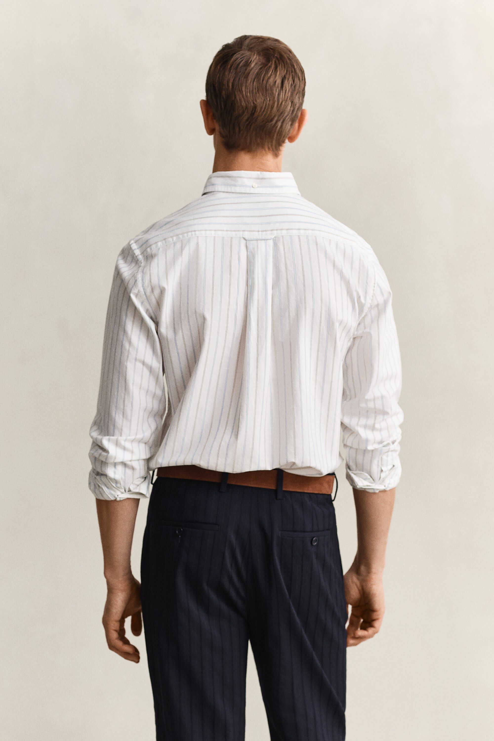 REG CLASSIC OXFORD STRIPE SHIRT