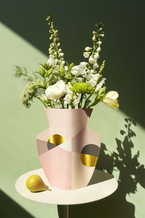 PAPER VASE SIENA PINK