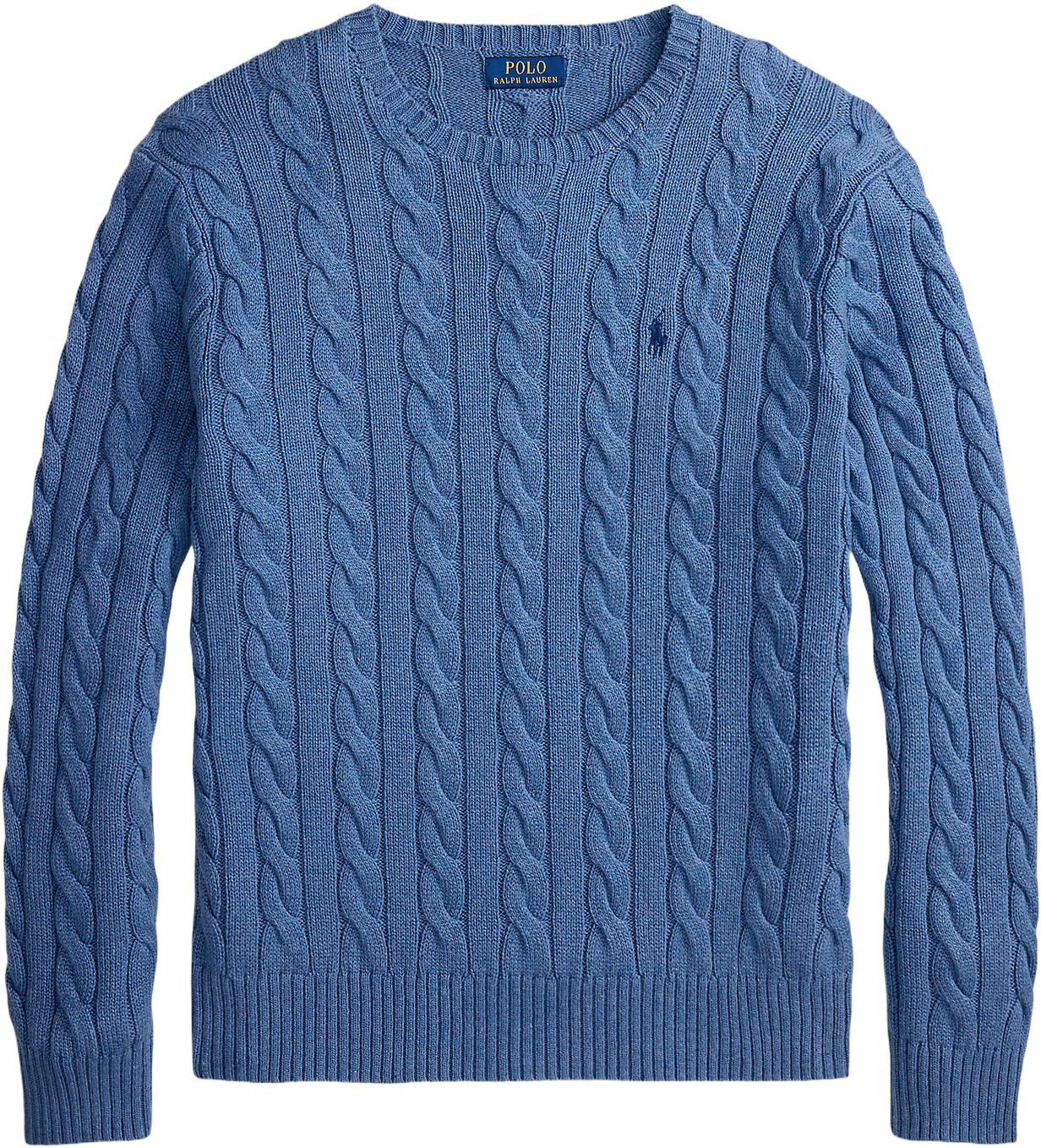 Cable-Knit Cotton Sweater