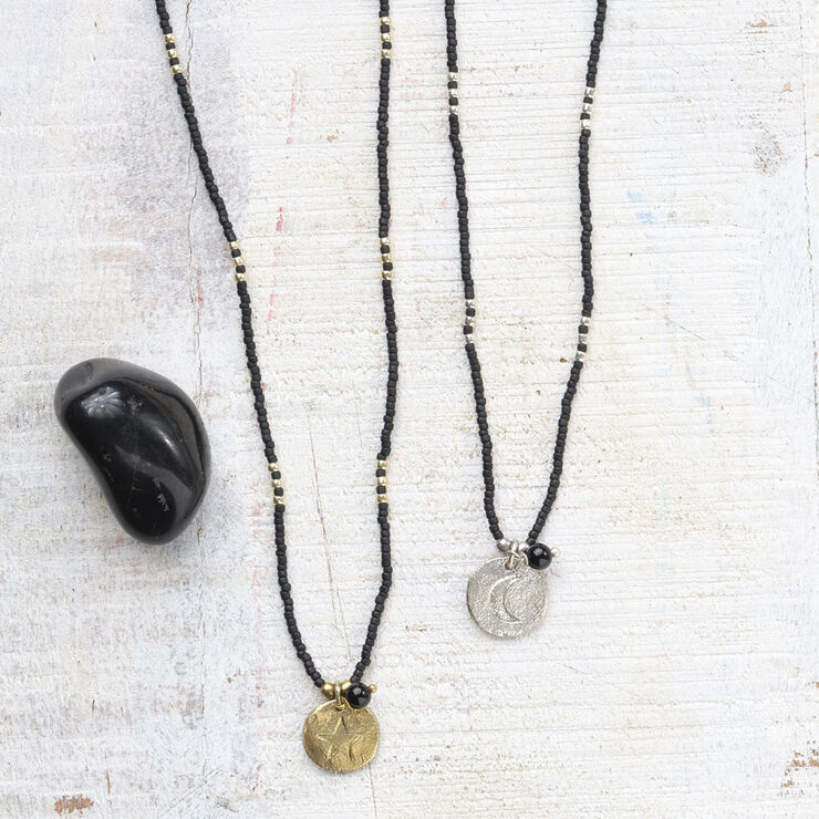 Timeless Black Onyx GC Necklace