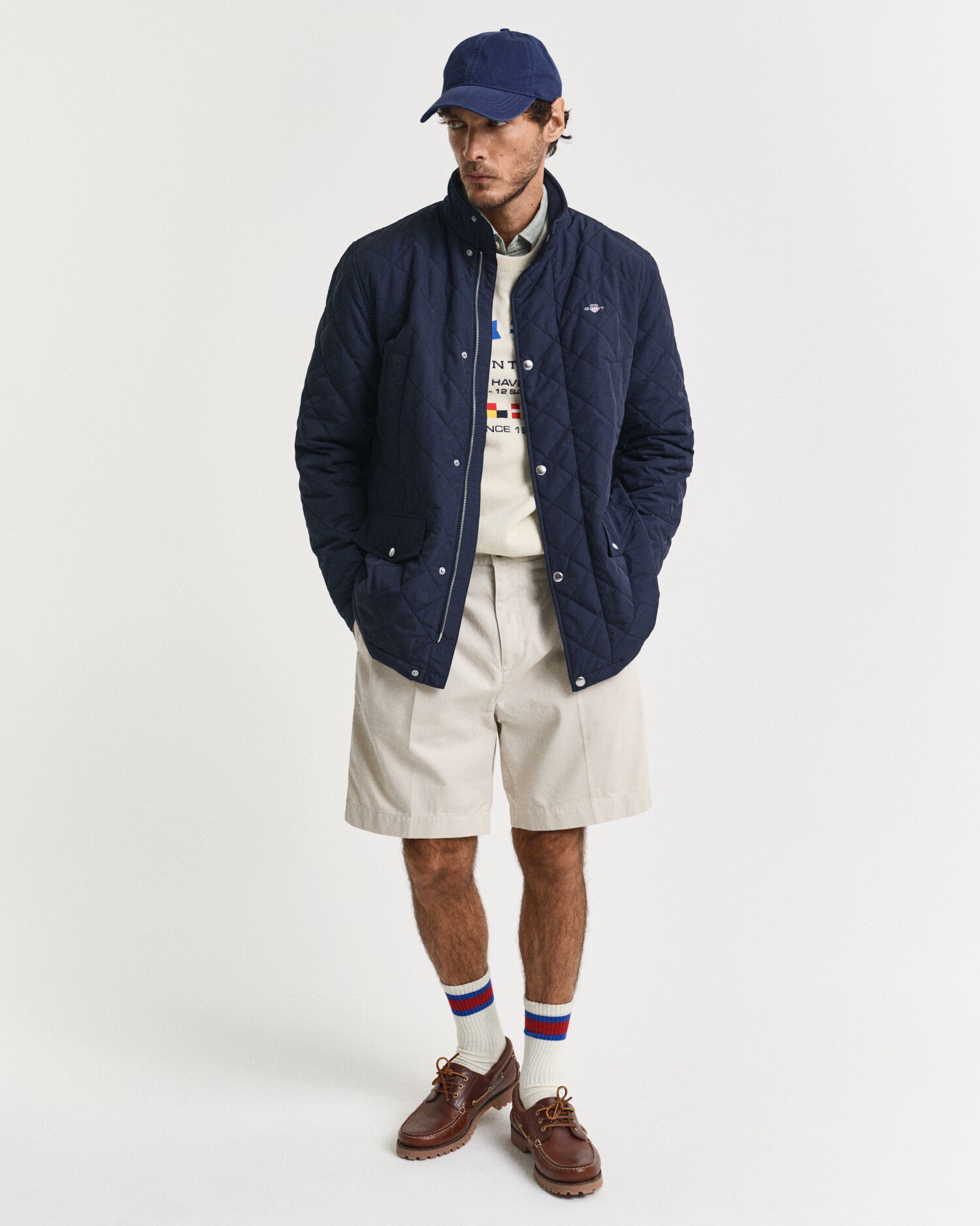 QUILTED WINDCHEATER MID JACKET