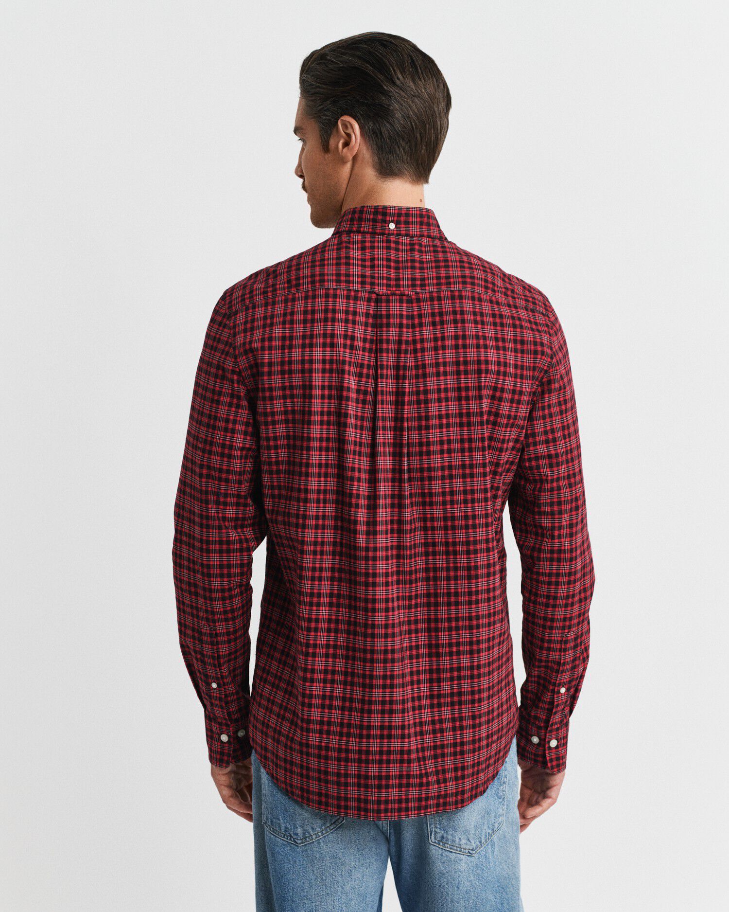 REG CLASSIC POPLIN CHECK SHIRT