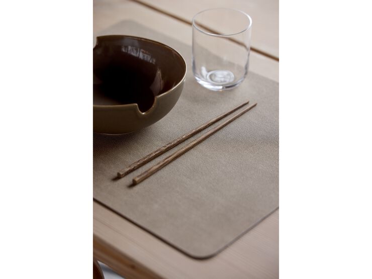 Spisebrikke Shoku 46 x 35 cm 4 stk. Soft Beige