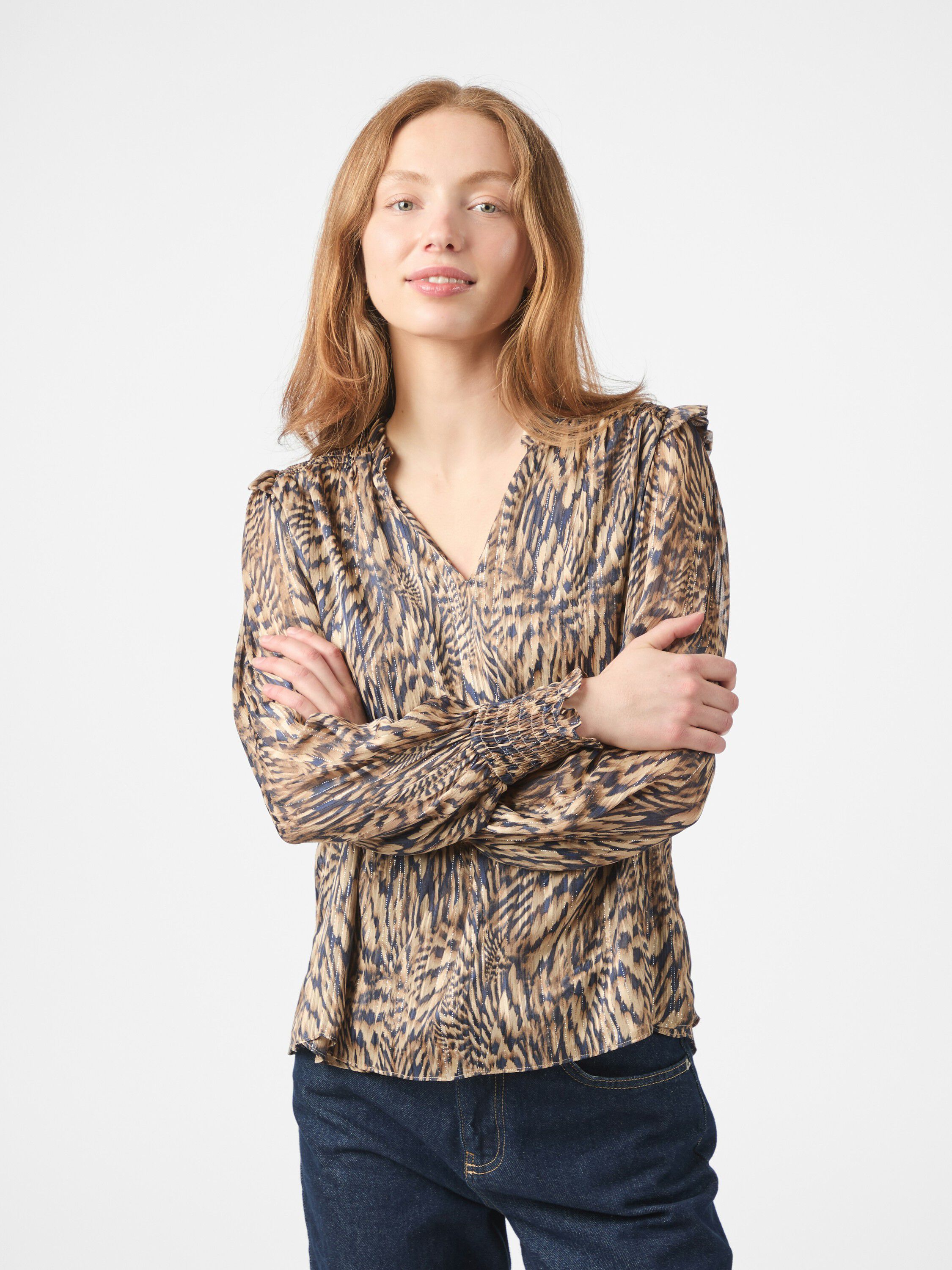 Davina Pattern Blouse
