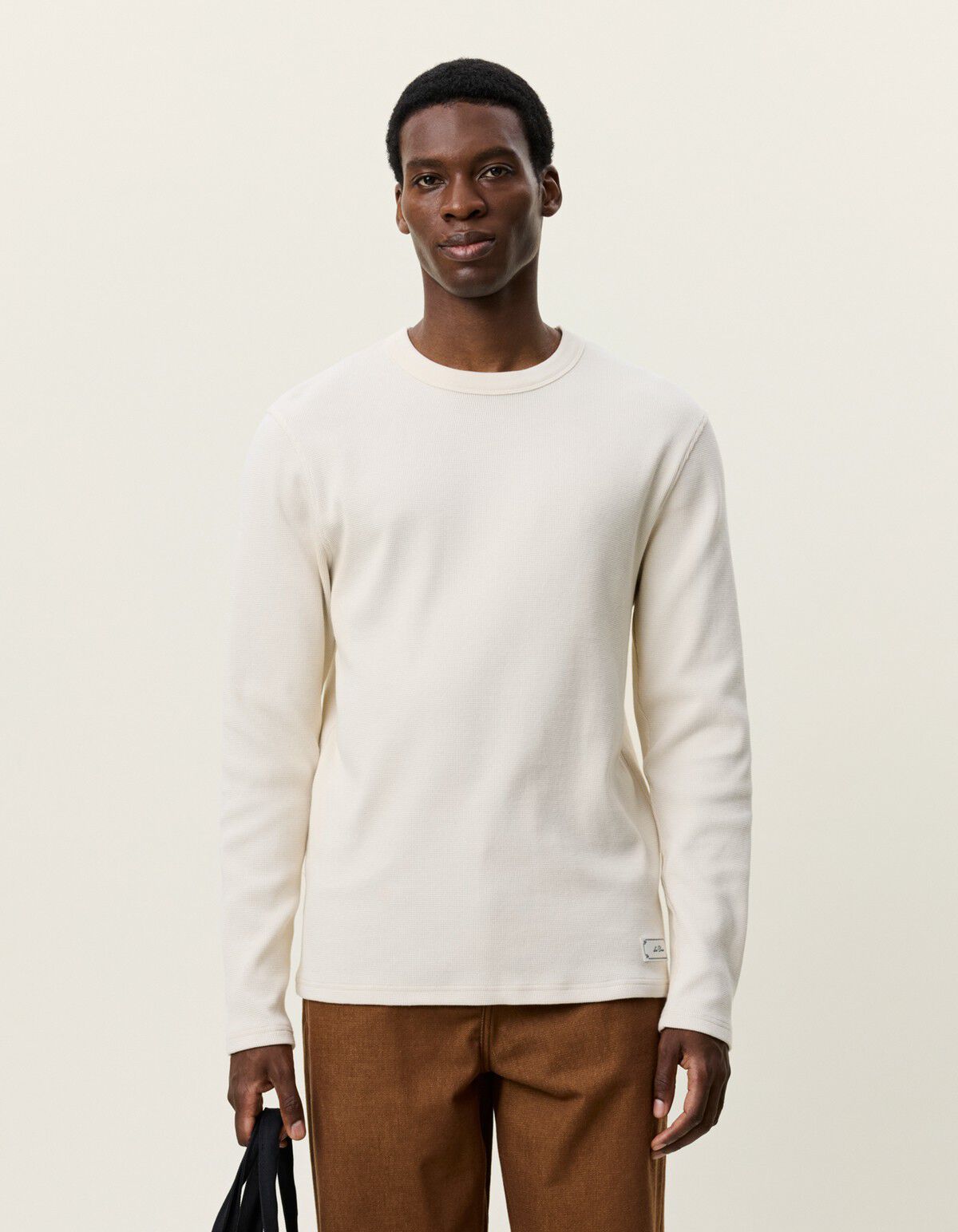 Label Waffle LS T-Shirt