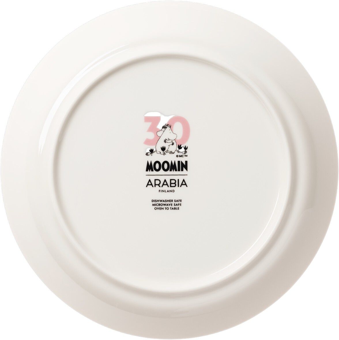 Moomin set mug & plate Love