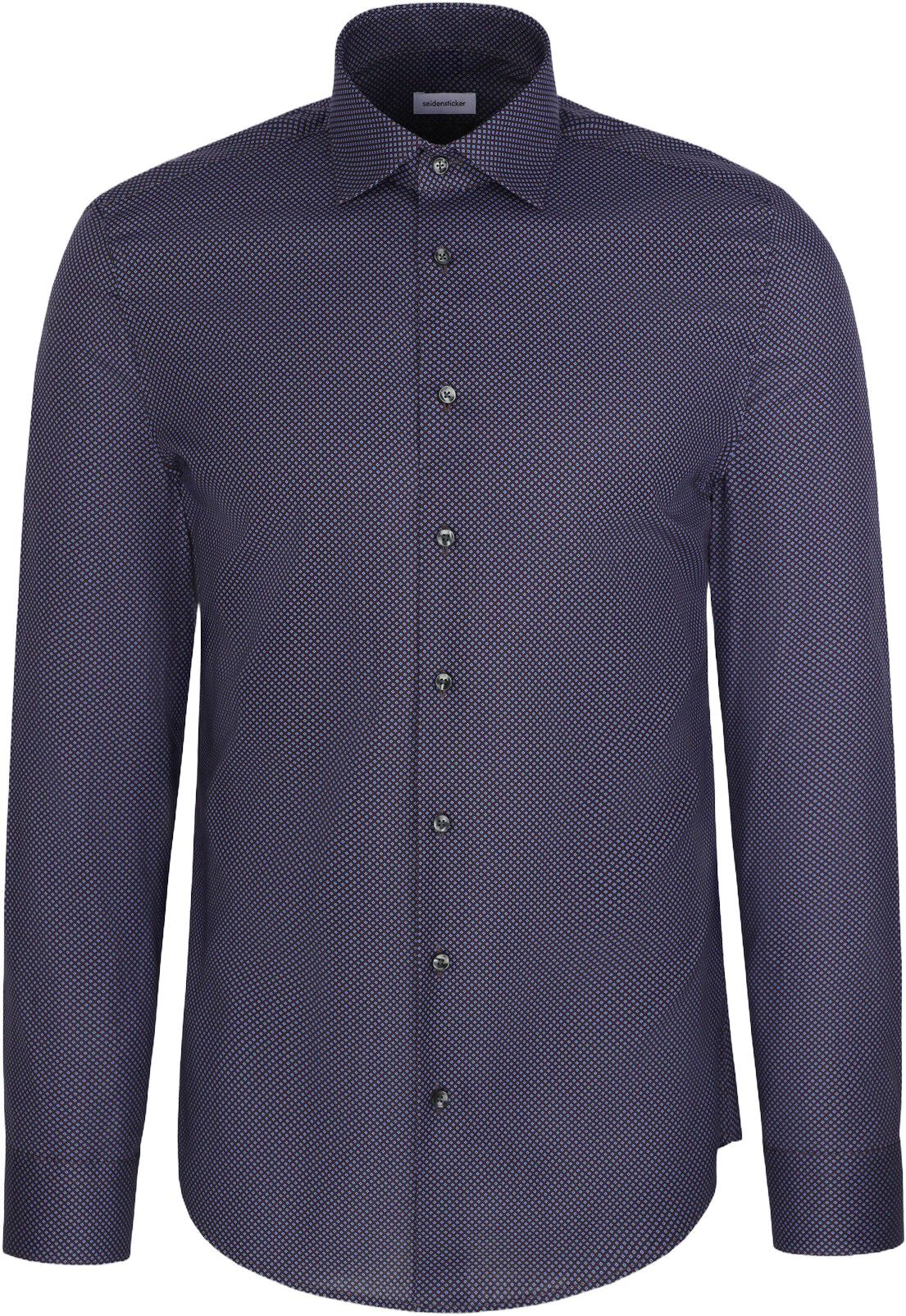 Business shirt Slim 1/1 Kent-Collar Print