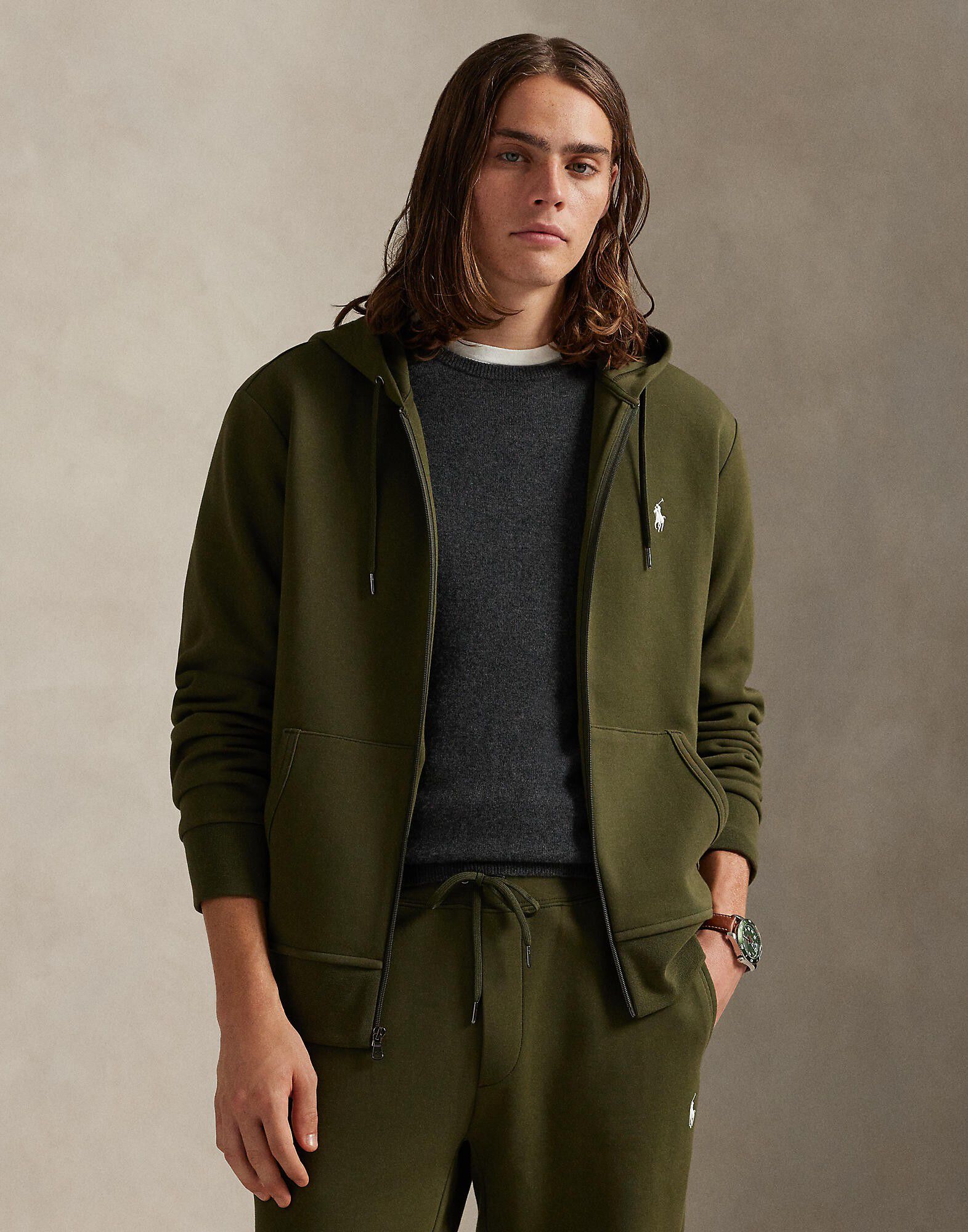 Double-Knit Full-Zip Hoodie