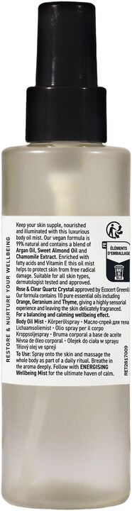 The Retreat Hydrating Body Oil Mist