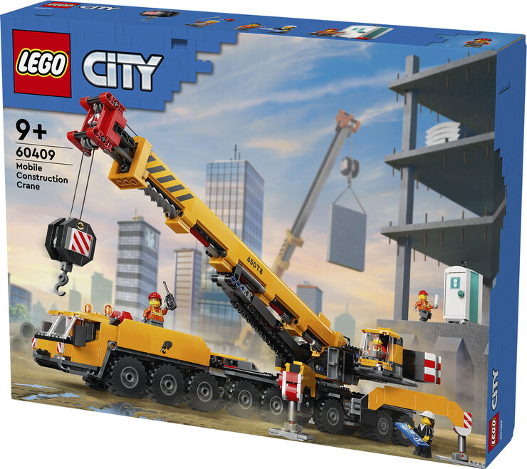Gul mobil byggekran 60409