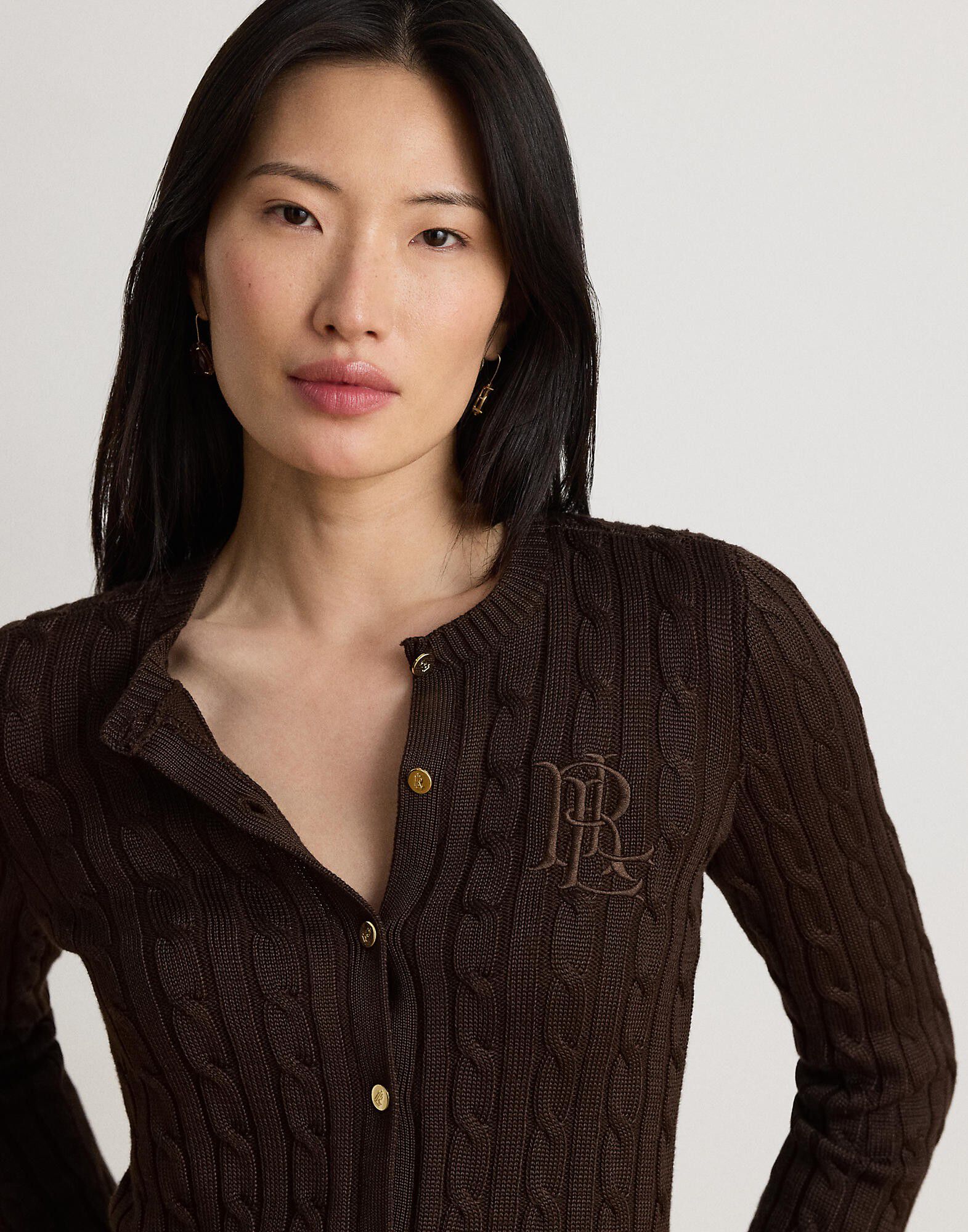 BR RAYON PLTD CTN-SWEATER-CARDIGAN