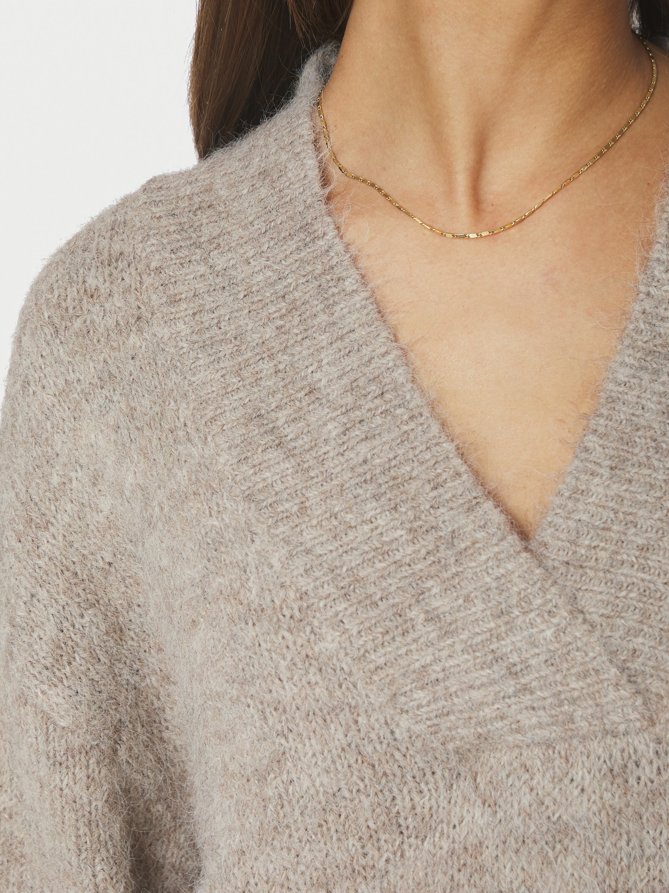 Melli Fluffy strikket bluse