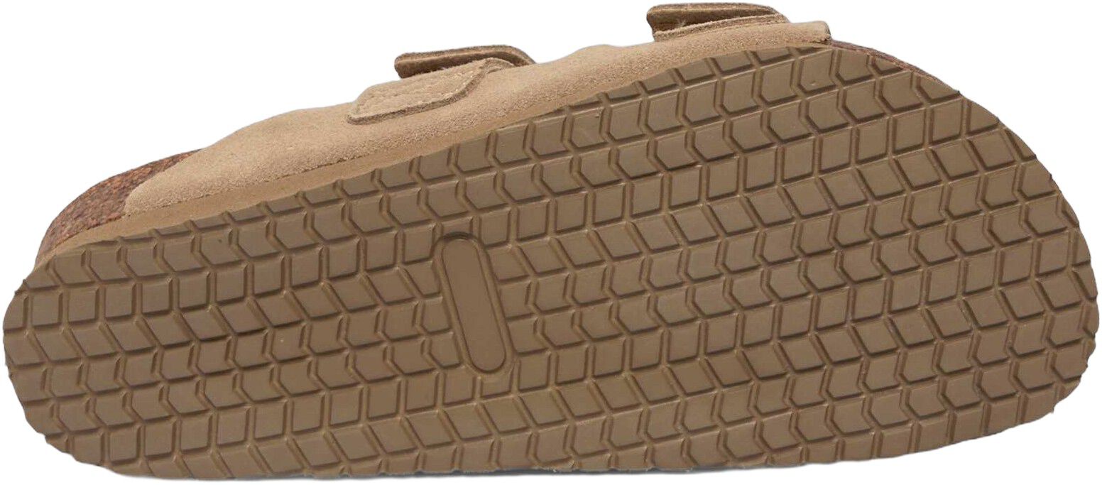 RHColina Leather Suede Strap Sandal