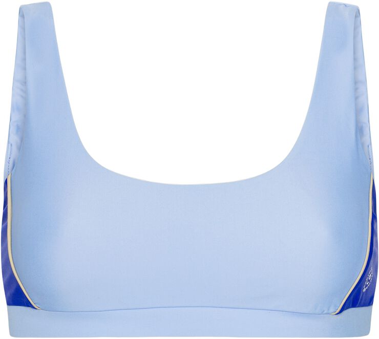 Agung Colorblock sporty bikini top - Nero