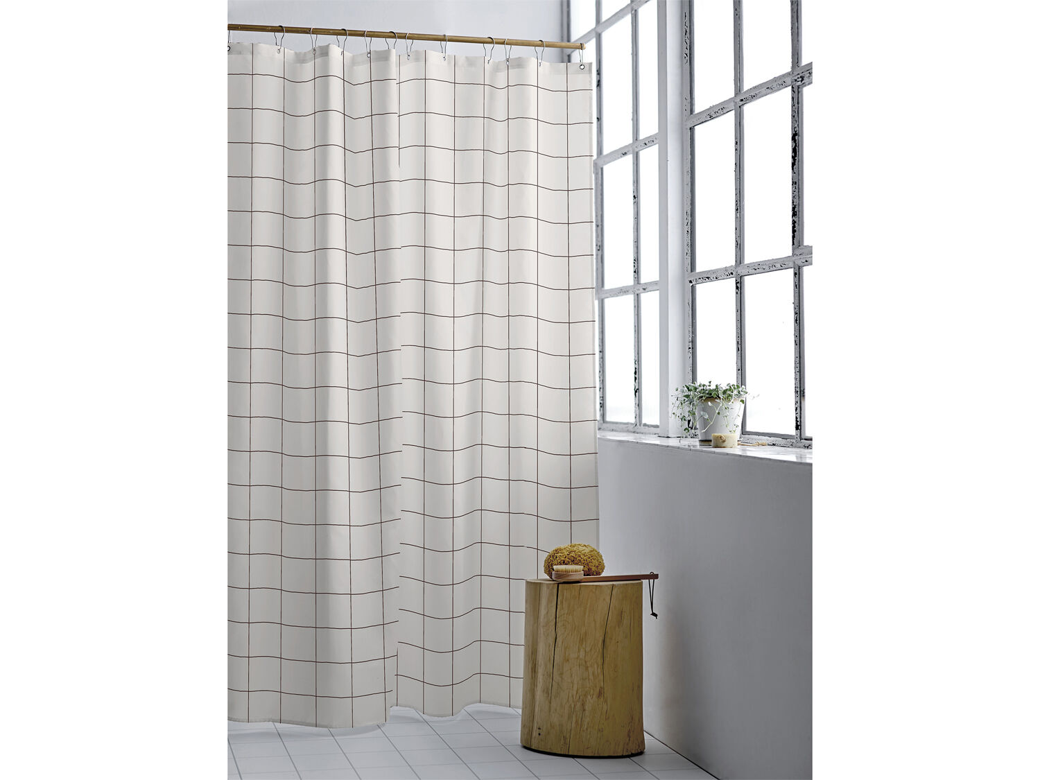 Dusjforheng 180x220 Vista Offwhite