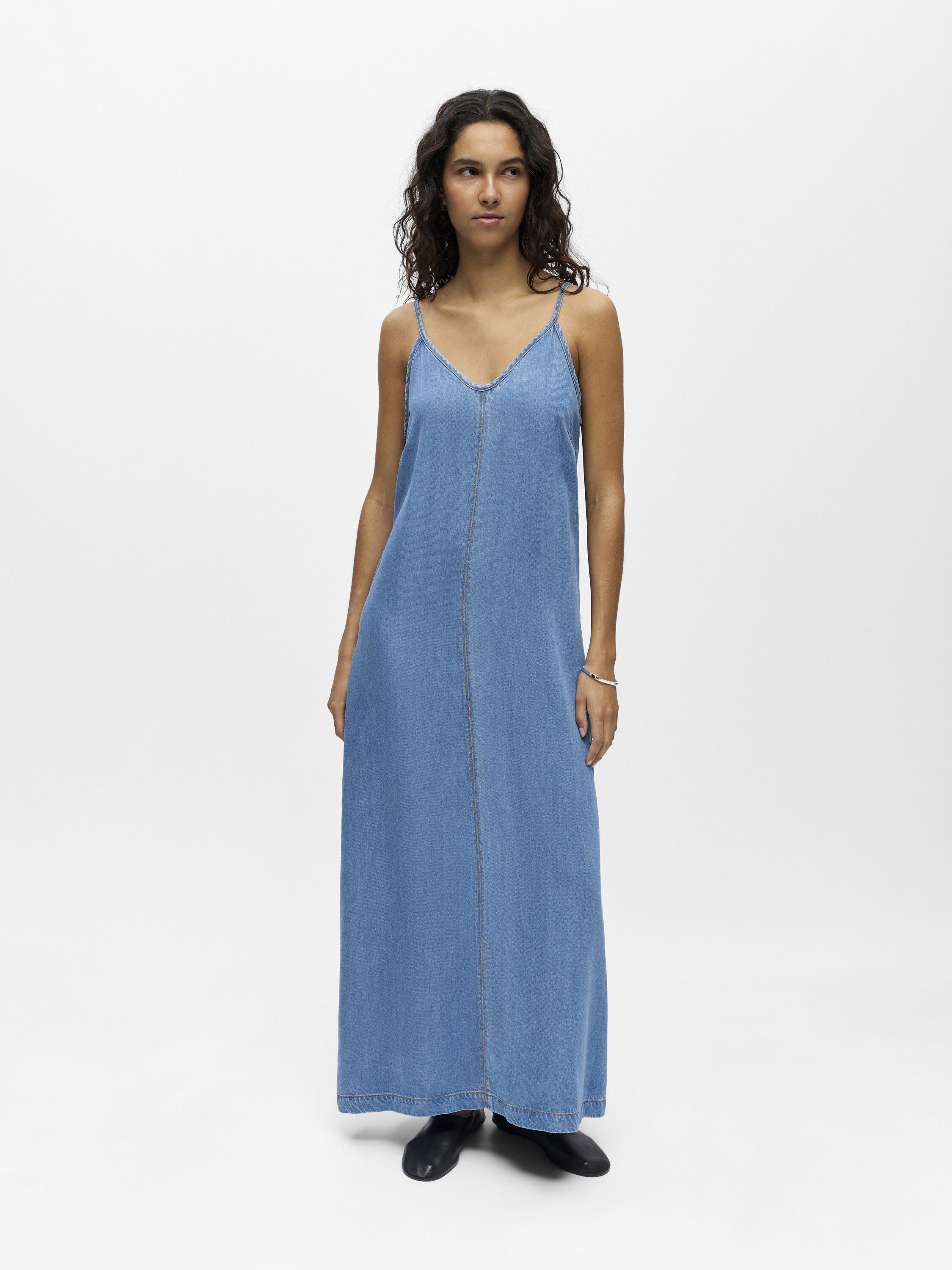 Objframe Singlet Denim Dress 145 Nd