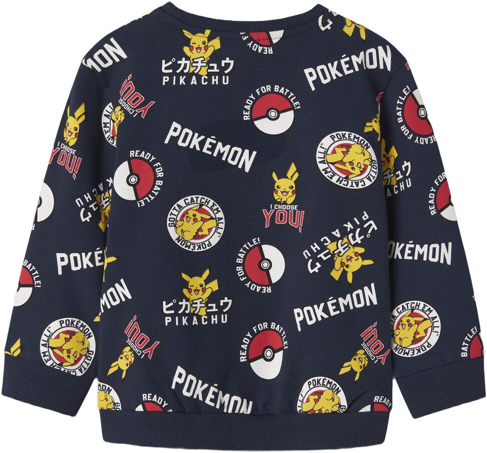 NMMSILO POKEMON NREG SWEAT BRU SKY