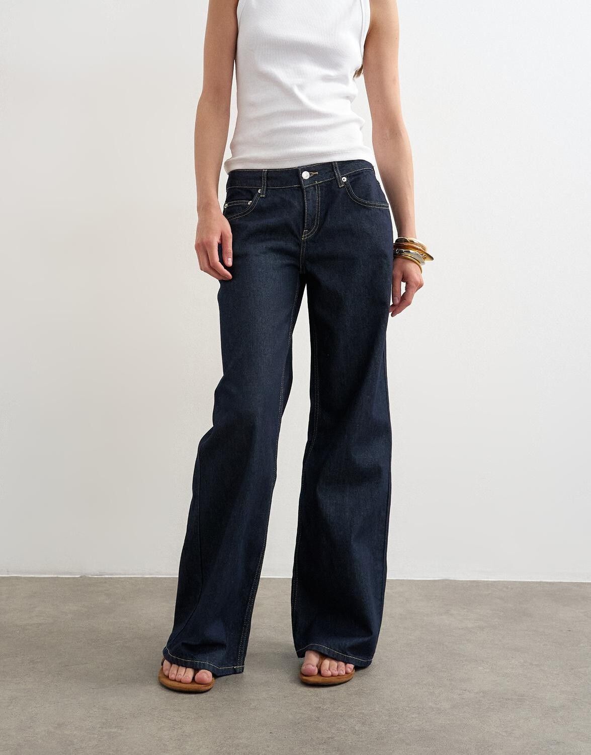 Tsanna Lr Puddle Jeans Db Dnm