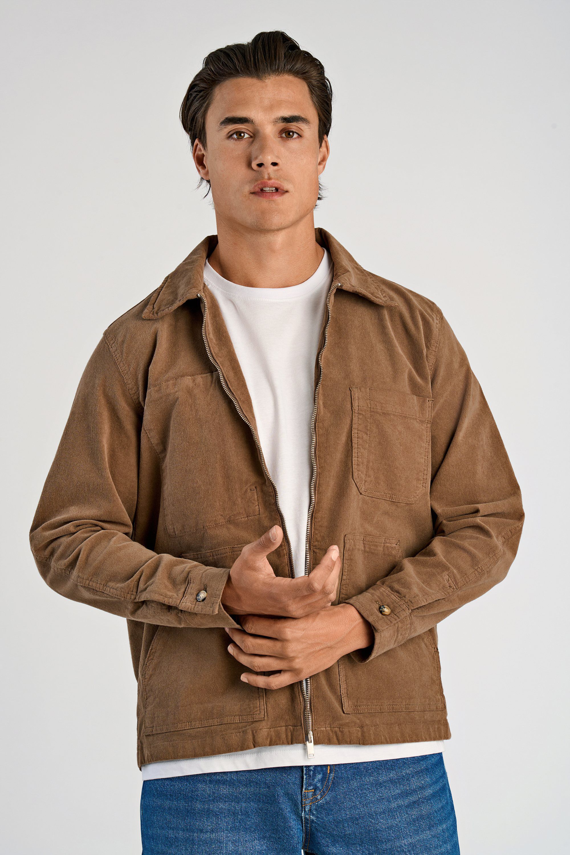 Superflex corduroy overshirt
