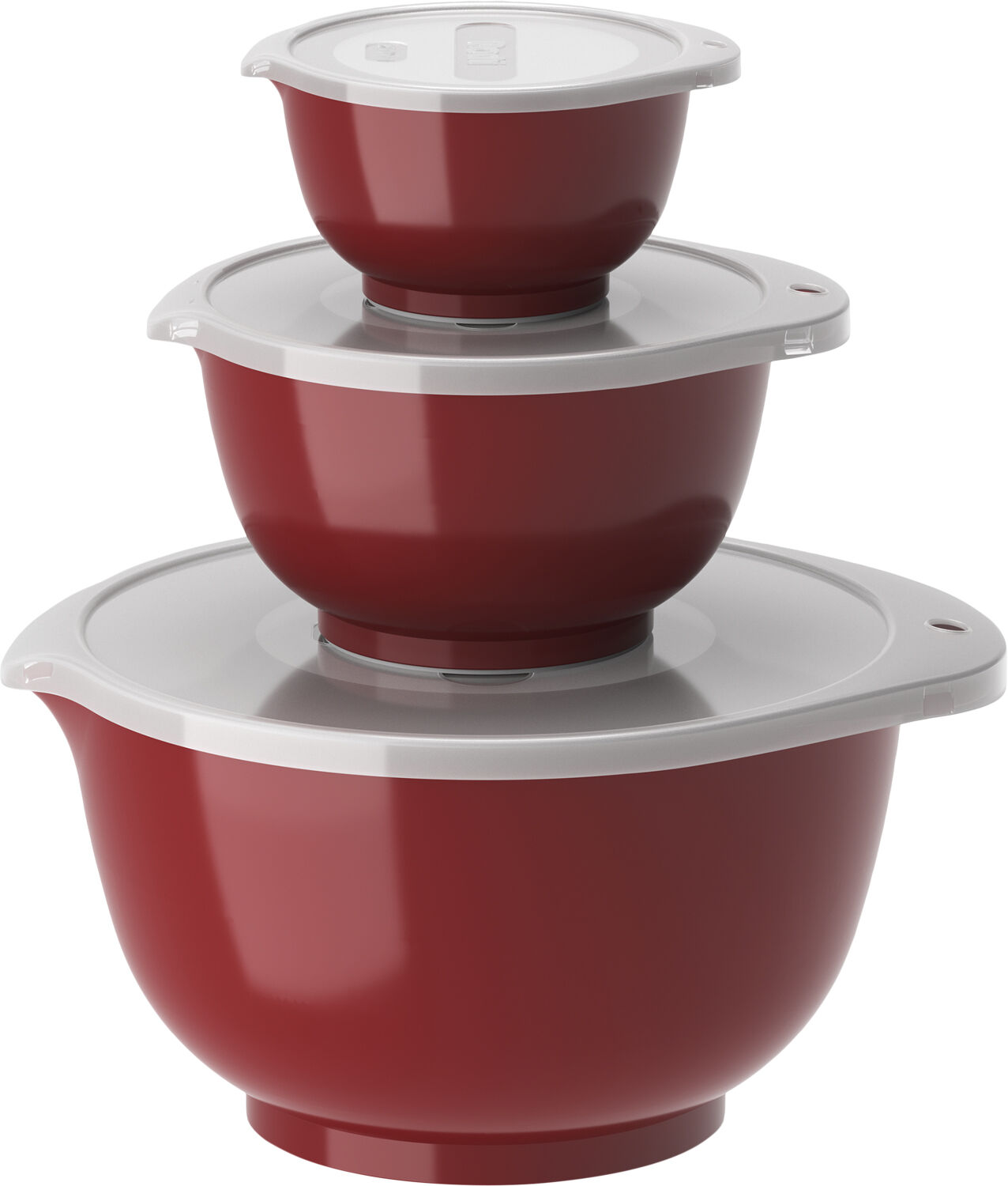 Margrethe-sett 6 dlr 0,25 + 0,75 + 3 L R&oslash;d