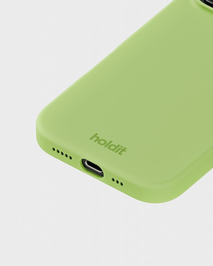 Silicone Case iPh 16 Pro Max Match Green