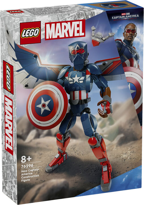 Byg selv/figur af Captain America 76296