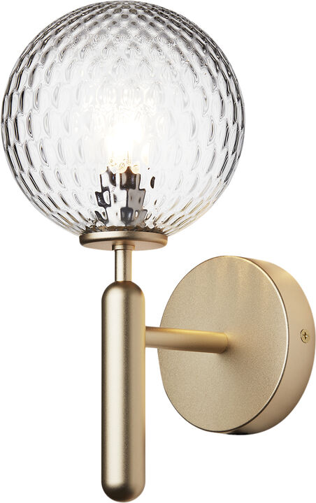 Miira Wall, brass / optic clear