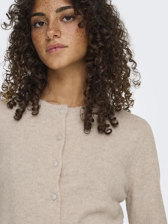 ONLHAVANNA LS BUTTON CARDIGAN CS KN