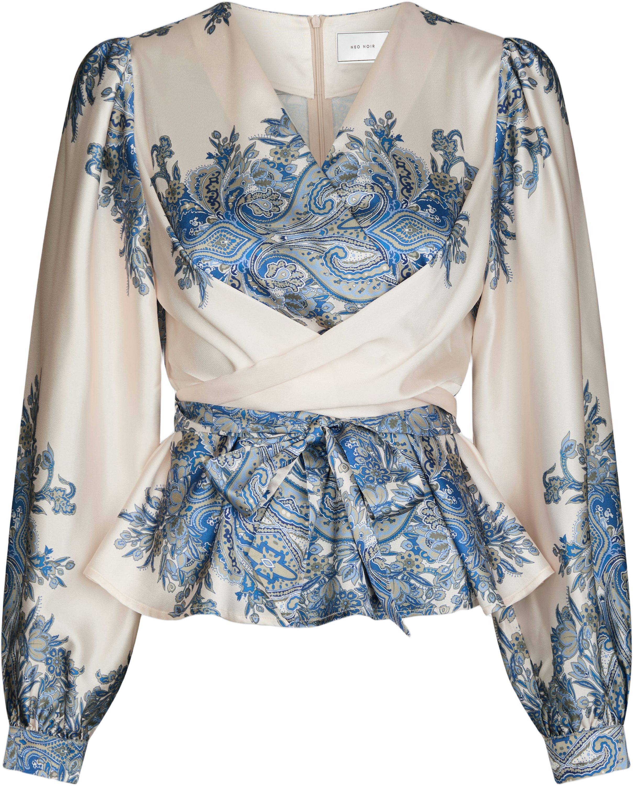 Rista Paisley Border Blouse