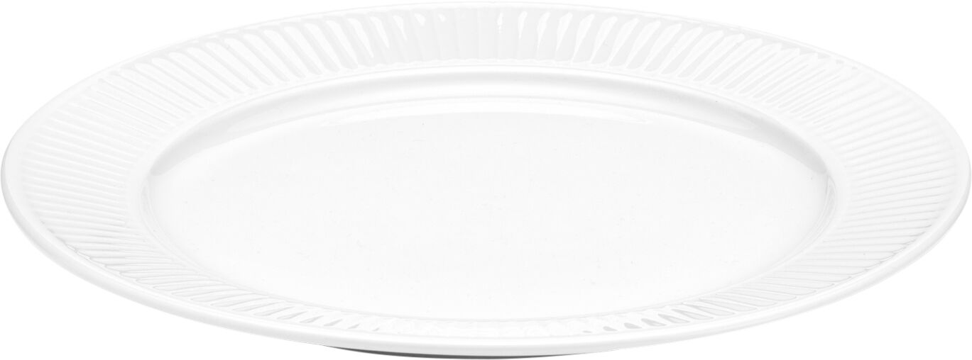 "Tallrik flat Pliss&Atilde;&copy; 26 cm Vit"