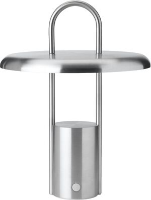 Pier LED lampe, portabel H 25 cm steel