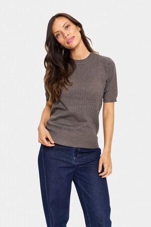 MilaSZ Pointelle SS Pullover