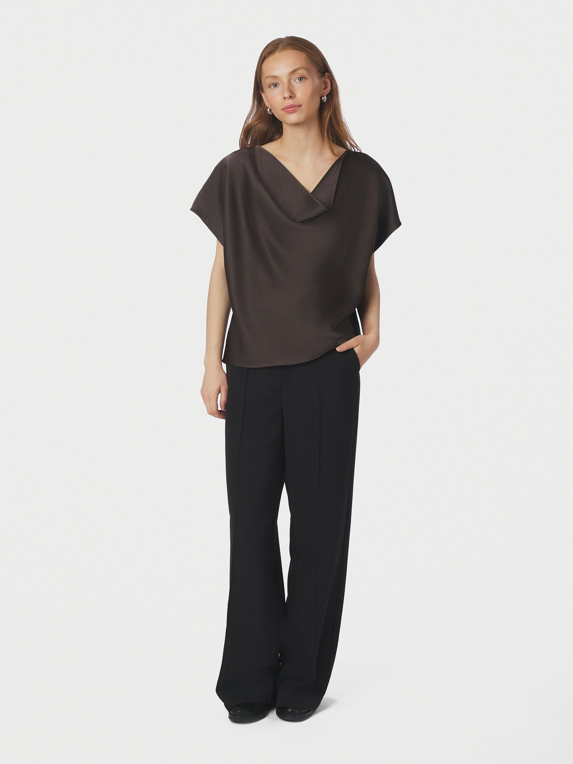 Annabeth Heavy Sateen Tee