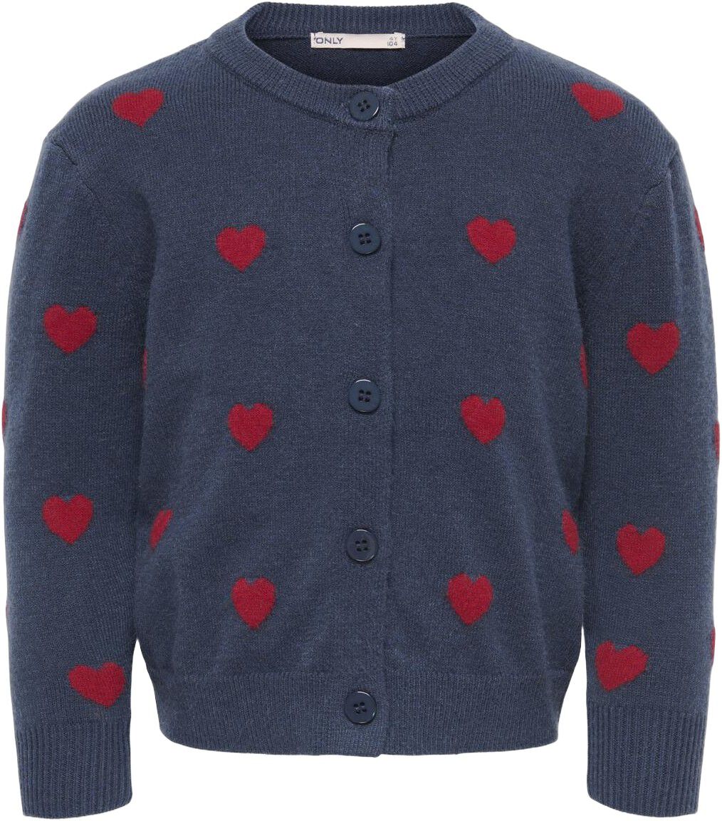 Kmgroca Life Ls Jacquard Cardigan Knt