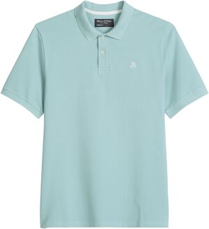Polo shirt, short sleeve, button pl