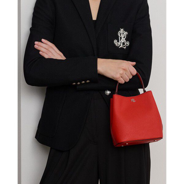 Crosshatch Small Reese Bucket Bag