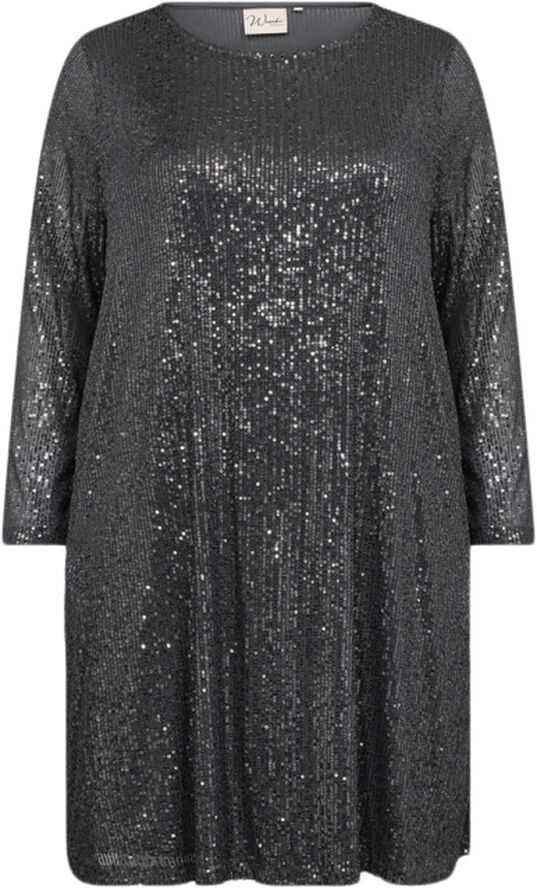 Curvy WA-KATHRINE 4 Kjole Mørk grå