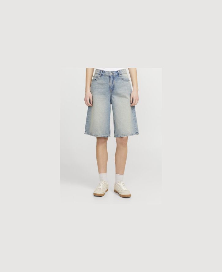 JXLAURA LONG MW DENIM SHORTS DNM SN