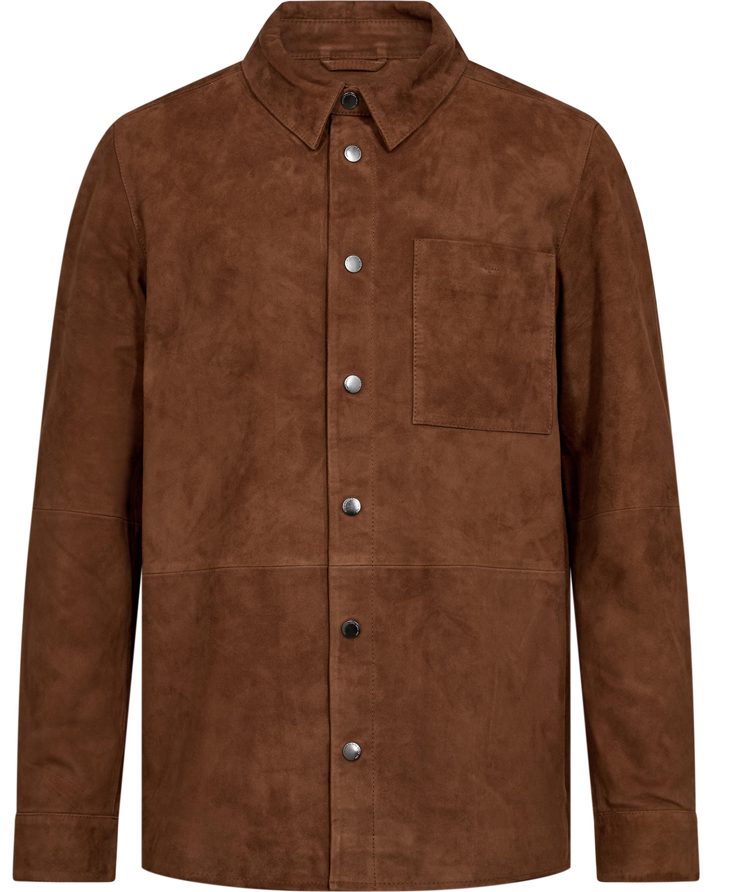 Colter suede overshirt - LWG